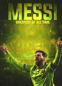 The Greatest of all Time Football Player Lionel Messi Soccer Poster