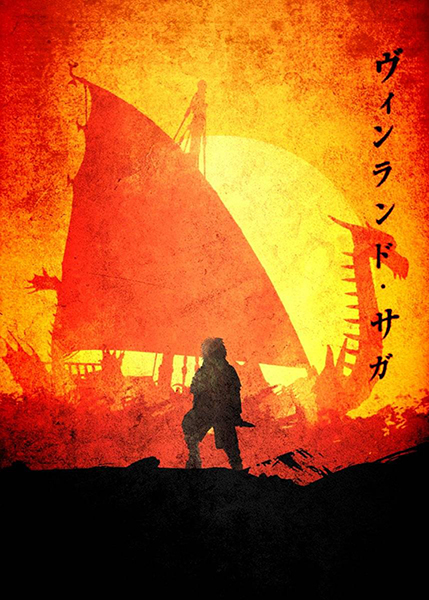 Vinland Saga Minimalist Anime Poster