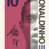 Ronaldinho Gaúcho Fc Barcelona Football Sports Poster