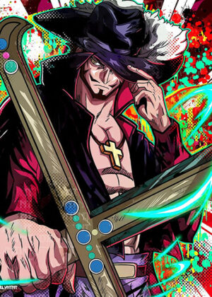 Dracule Mihawk One Piece Anime Comic Poster