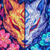 Dual Kitsune Poster