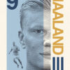 Erling Haaland Man City Football Sports Poster