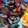 God Of War Kratos Spartan Demigod Comic Poster