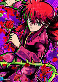 Kurama The Flower Prince Yu Yu Hakusho Anime Comic Poster