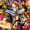 Natsu Dragneel Fairy Tail Anime Comic Poster