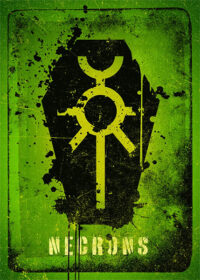 Necrons Emblem Warhammer Gaming Poster