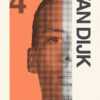 Nederland Virgil Van Dijk Football Sports Poster