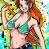 Pirate Nami One Piece Anime Comic Poster