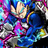 Prince Vegeta Dragon Ball Super Hero Anime Comic Poster