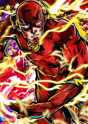 Speedster The Flash Comic Poster