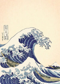 Vintage Great Wave Off Kanagawa Poster