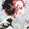 Yin Yang Wolf Great Wave Poster