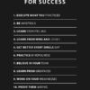 10 Rules For Success Bryant Motivational Quote Poster