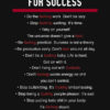 12 Fucking Rules For Success Motivational Quote Poster