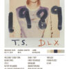 1989 By Taylor Swift Album Poster