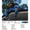 2014 Forest Hills Drive By J. Cole Album Poster