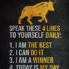 4 Success Tips Poster