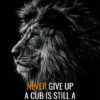 A Cub Is Still A Lion Never Give Up Animal Motivational Poster