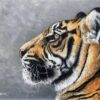 Abstract Tiger Painting Poster