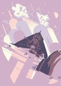 Amethyst Clouds Steven Universe Poster