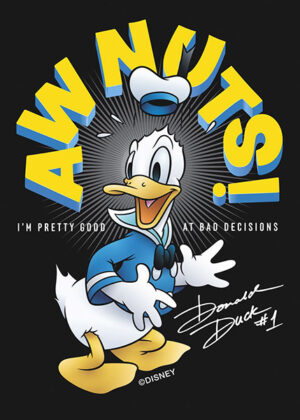 Aw Nuts Donald Poster