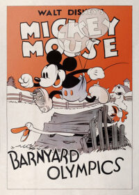 Barnyard Olympics Mickey Poster