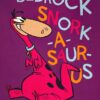 Bedrock Snork A Saurus The Flintstones Poster