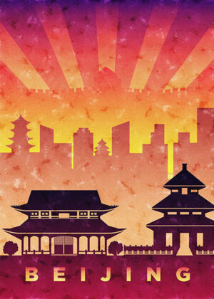 Beijing Travel Poster