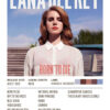 Born To Die By Lana Del Rey Album Poster