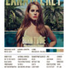 Born To Die The Paradise Edition By Lana Del Rey Music Album Poster