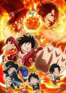 Brothers Luffy Ace Sabo One Piece Poster