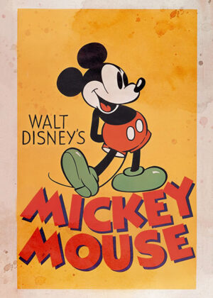 Classic Mickey Mouse Poster