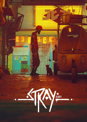 Cyberpunk Stray Gaming Poster