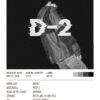 D 2 By Agust D Music Album Poster