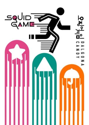 Dalgona Candy Olympics Squid Game Poster