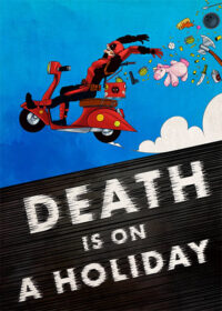 Death Is On A Holiday Deadpool Comic Poster