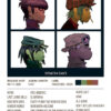 Demon Days By Gorillaz Music Album Poster