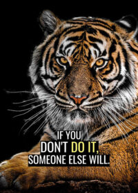 Do It Before Others Do Animal Motivational Poster