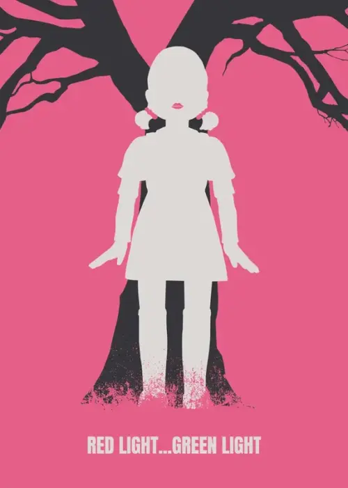 Doll Game Minimal Squid Game Poster