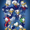 Donald Duck Family Poster