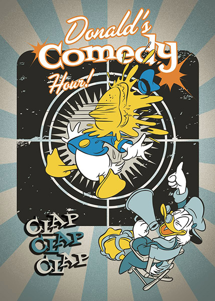 Donald S Comedy Hour Poster