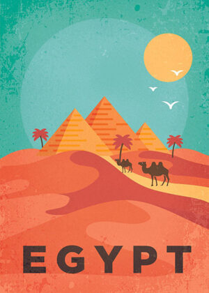 Egypt Travel Poster