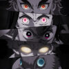 Eyes Hashira Demon Slayer Anime Poster