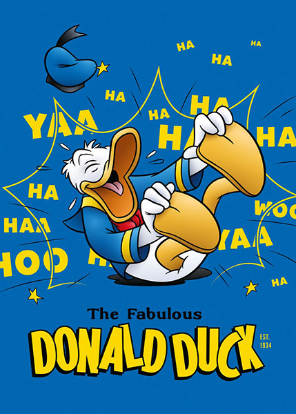 Fabulous Donald Duck Poster