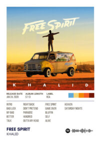 Free Spirit By Khalid Album Poster