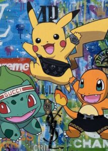 Graffiti Pokemon Poster