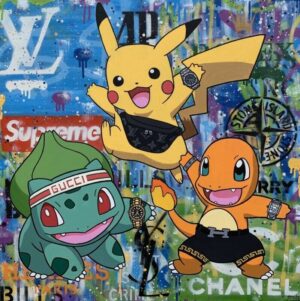 Graffiti Pokemon Poster