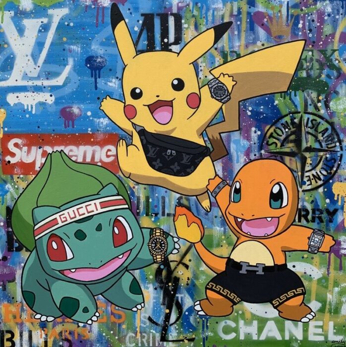 Graffiti Pokemon Poster