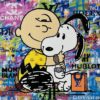 Hug It Out Peanuts Poster