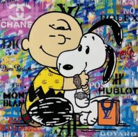 Hug It Out Peanuts Poster